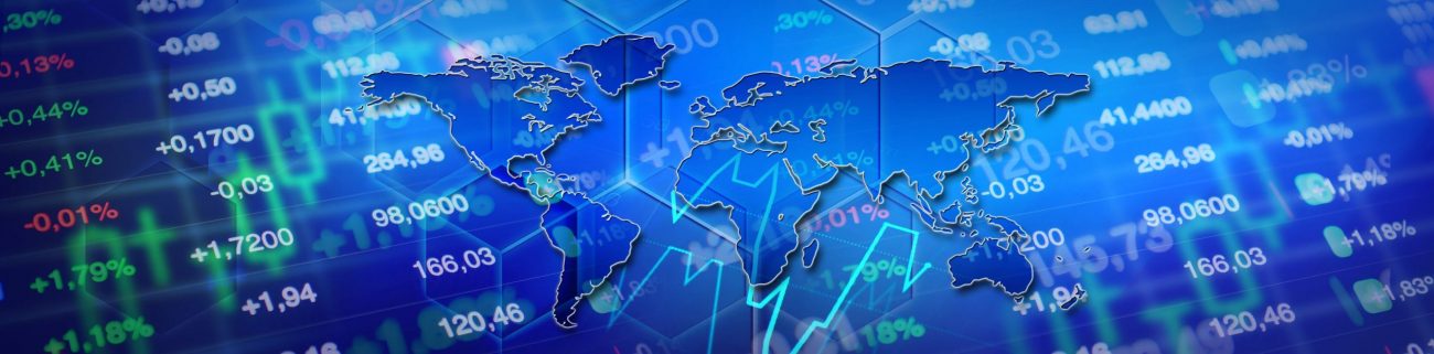 automated currency trading world map